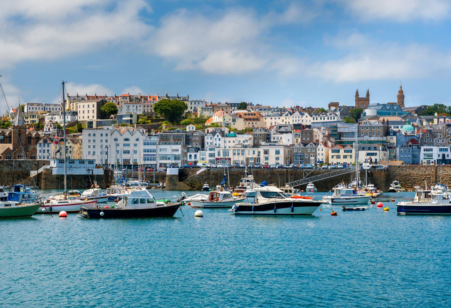 Image of Guernsey harbour