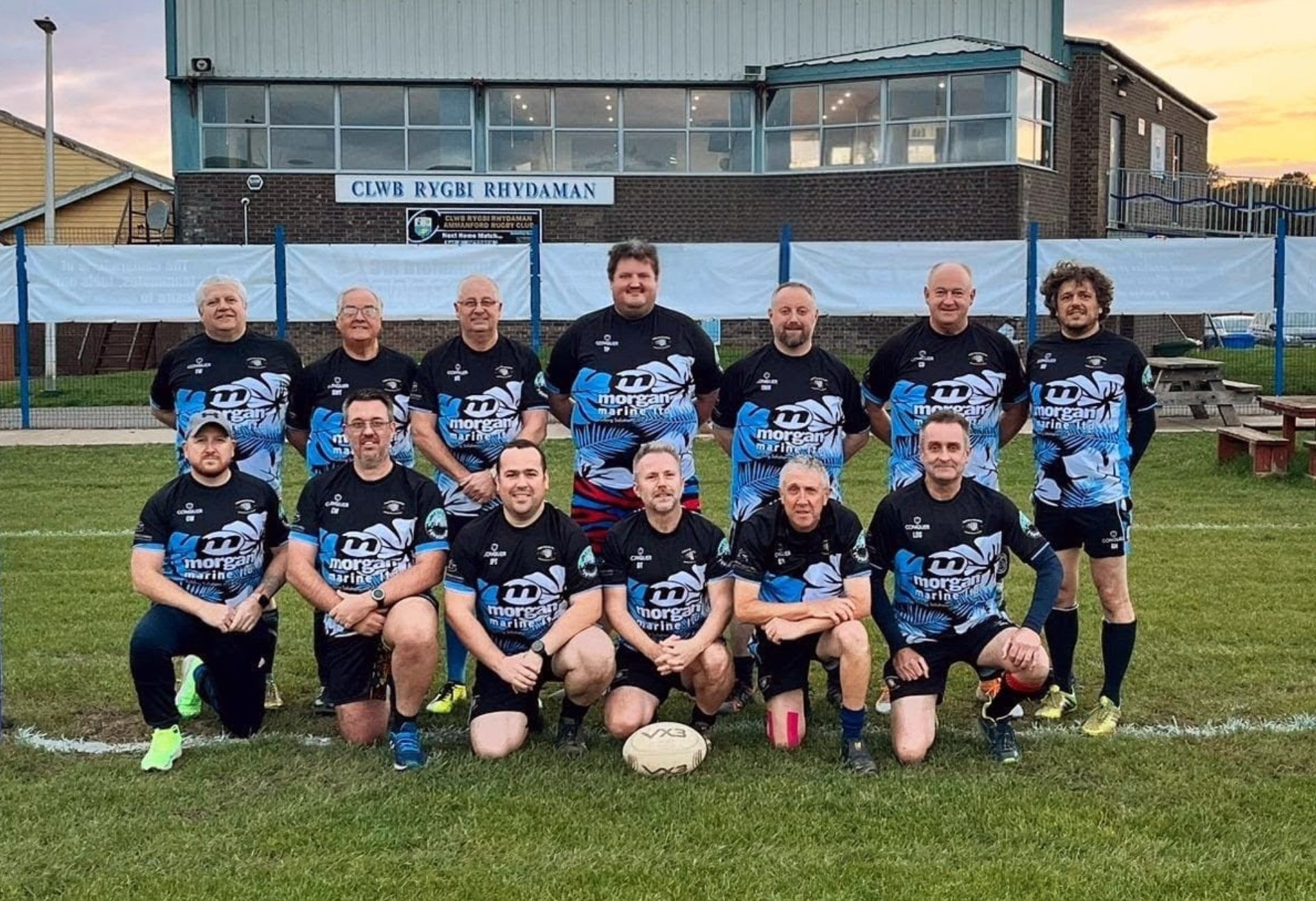 Old Boars Walking Rugby team photograph