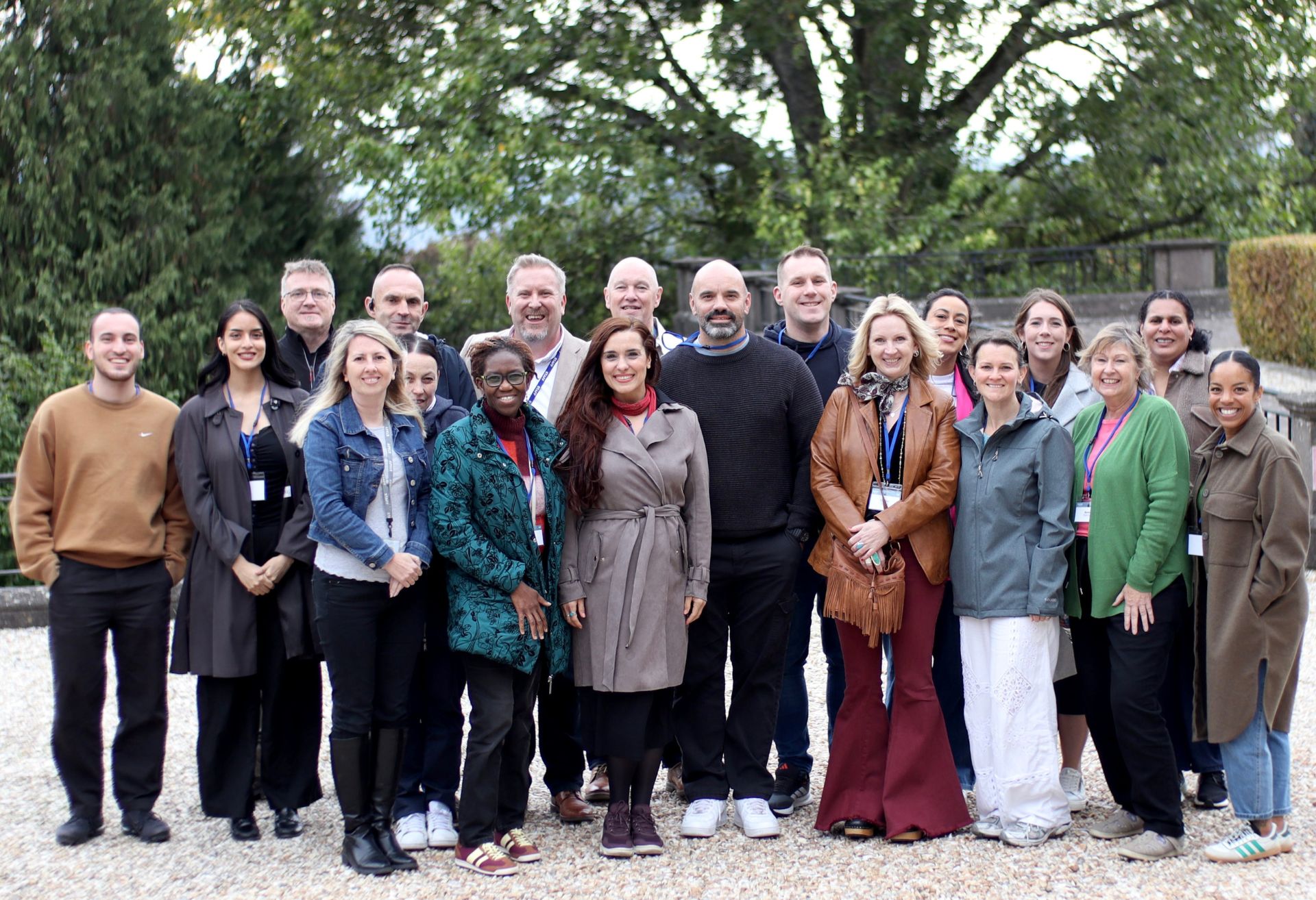 Group photo of Missions Academy attendees and staff