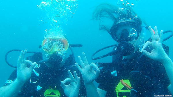 underwater